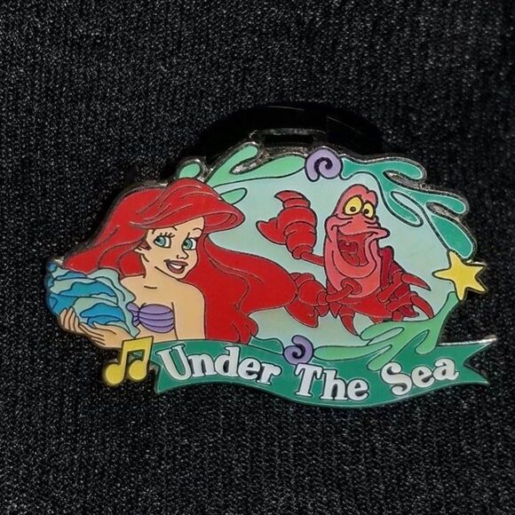 Disney Ariel Sebastian Pin Under The Sea Little Mermaid Magical Musical Moments - Picture 5 of 12